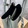 Сумка Prada женский кожа болотный 142113-4