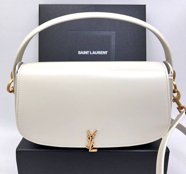 Сумка Saint Laurent женский кожа белый 149765