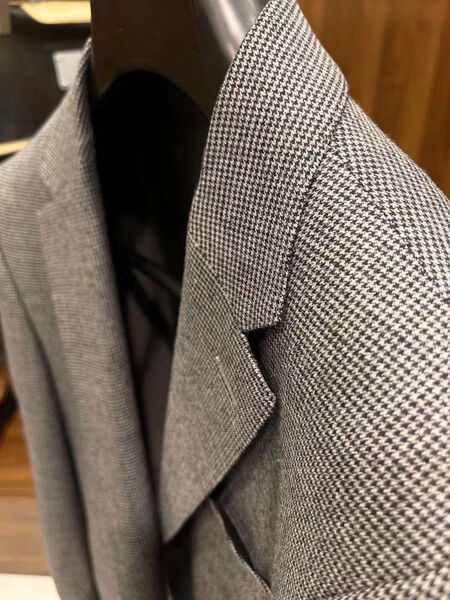 Мужской пиджак Zegna мужской графитовый 130597-4