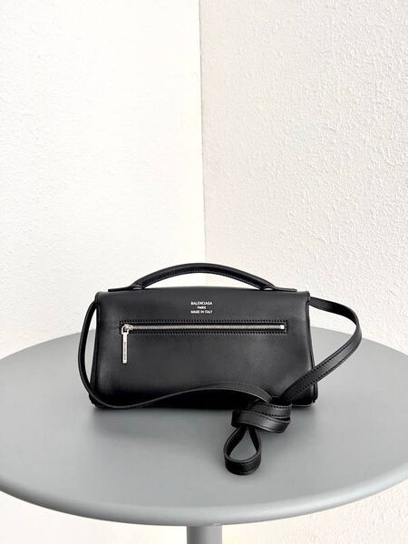 Сумка Balenciaga Bel Air женский кожа черный 180857-5
