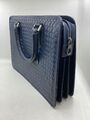 Портфель Bottega Veneta мужской кожа синий 61994-11