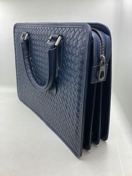 Портфель Bottega Veneta мужской кожа синий 61994-11
