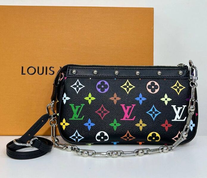 Сумка Louis Vuitton женский кожа черный 177272
