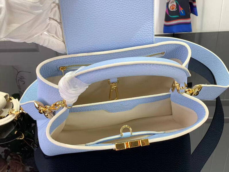 Сумка Louis Vuitton женский кожа бирюзовый 156977-5