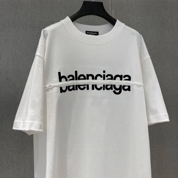 Мужская футболка Balenciaga мужской белый 173412-2