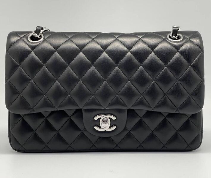 Сумка Chanel 2.55 женский кожа черный 98796