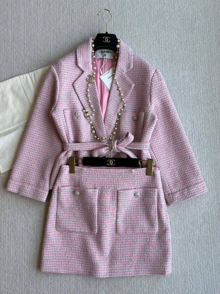 Костюм Chanel женский розовый 185173-2