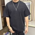 Мужская футболка Chrome Hearts мужской черный,серебристый 173316