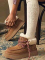 Угги Ugg женский замша бежевый 129820-2
