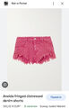 Шорты Isabel Marant женский бордовый 117443-5