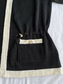 Кардиган Chanel женский трикотаж черный 198605-3