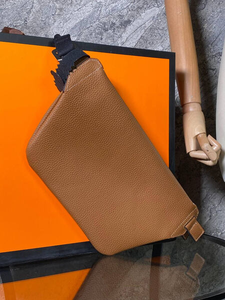 Мужская сумка слинг Hermès мужской кожа 134996-4