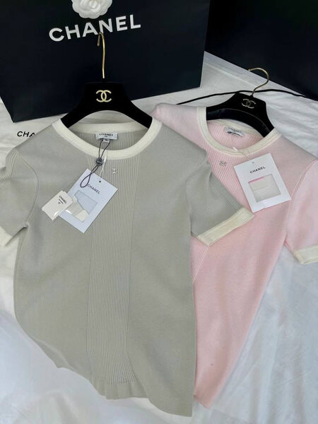 Футболка Chanel женский графитовый 189239-2