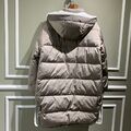 Пуховик Brunello Cucinelli женский графитовый 62292-12