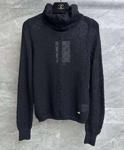 Водолазка Chanel женский черный 125081
