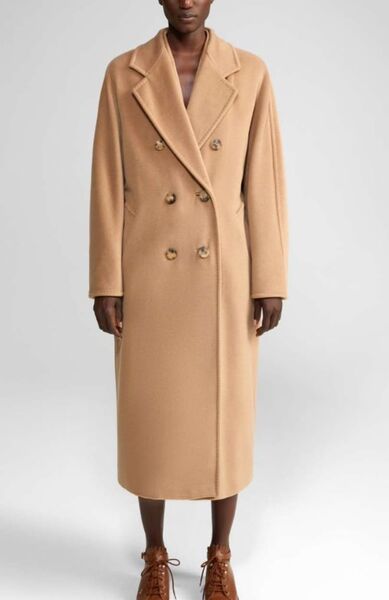 Пальто Max Mara женский бежевый 56252