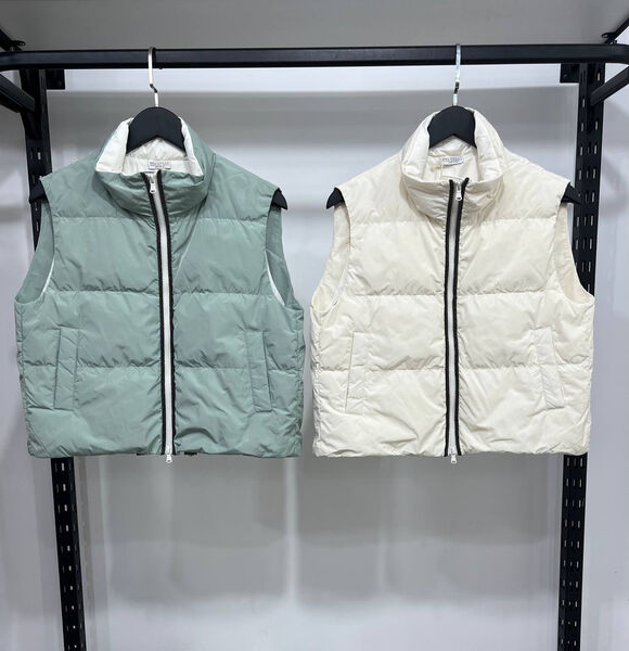Жилет Brunello Cucinelli женский белый 159693-4