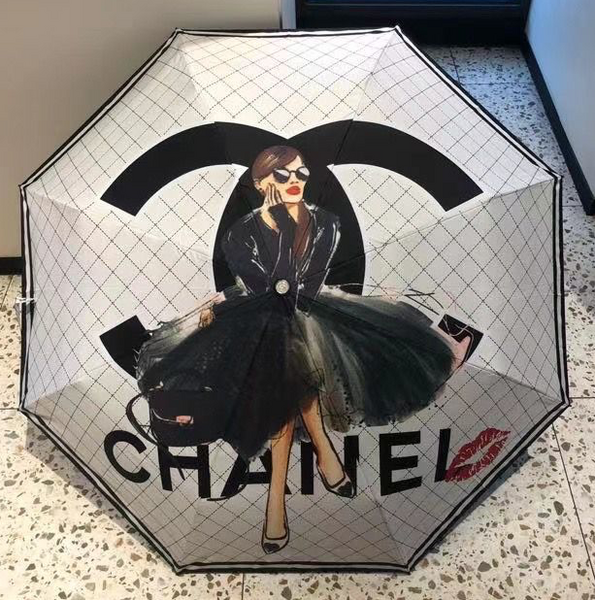 Зонт Chanel женский белый 22885
