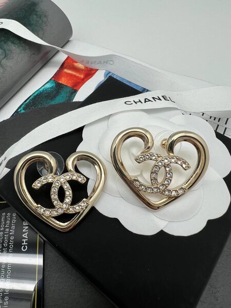 Серьги Chanel бронзовый 175373