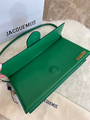 Сумка Jacquemus женский кожа болотный 75904-2