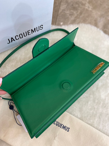 Сумка Jacquemus женский кожа болотный 75904-2