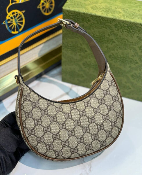 Сумка Gucci Half-Moon женский канва 137916-2