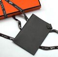 Обложка на паспорт Hermès женский кожа swift черный 55335