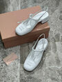 Туфли Miu Miu женский кожа белый 115013-2