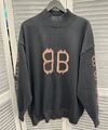 Мужской свитер Balenciaga мужской графитовый 131361