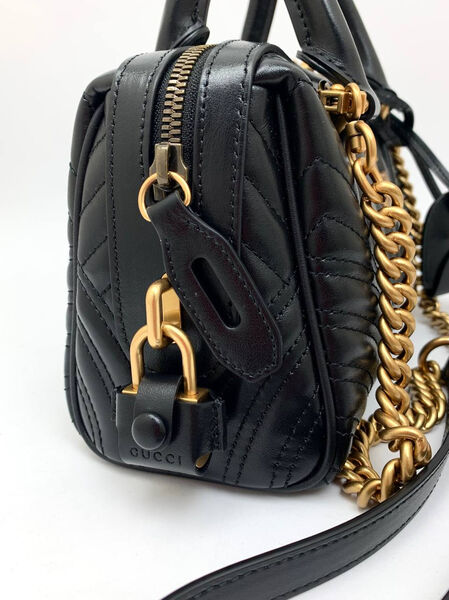 Сумка Gucci женский кожа черный 131446-3