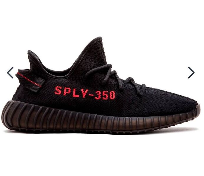 Кроссовки Adidas Yeezy Boost женский текстиль черный 141190