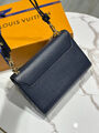 Сумка Louis Vuitton женский кожа черный 200098-2