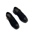 Дерби Chanel женский кожа черный 92513-3
