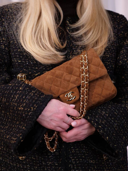 Сумка Chanel 2.55 женский замша 171902-2