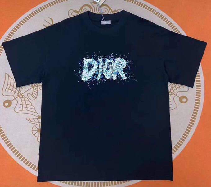 Футболка Christian Dior женский черный 145022
