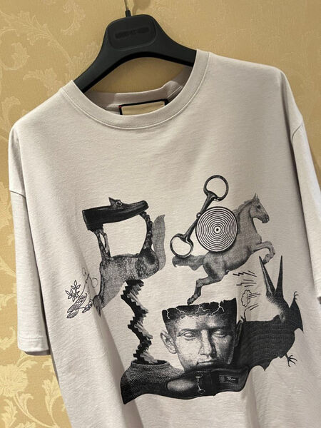 Футболка Gucci женский графитовый 145961