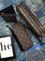 Портмоне Louis Vuitton мужской канва черный 61897-4