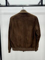 Мужской бомбер Zegna мужской замша 193633-3