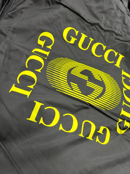 Мужская куртка двухсторонняя Gucci мужской черный 170919-14