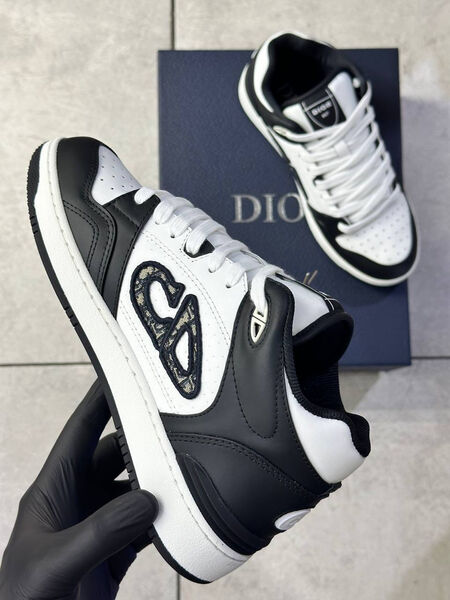 Мужские кроссовки Christian Dior мужской кожа белый 168678-3