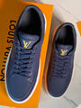 Мужские кеды Louis Vuitton мужской кожа синий 172788-4