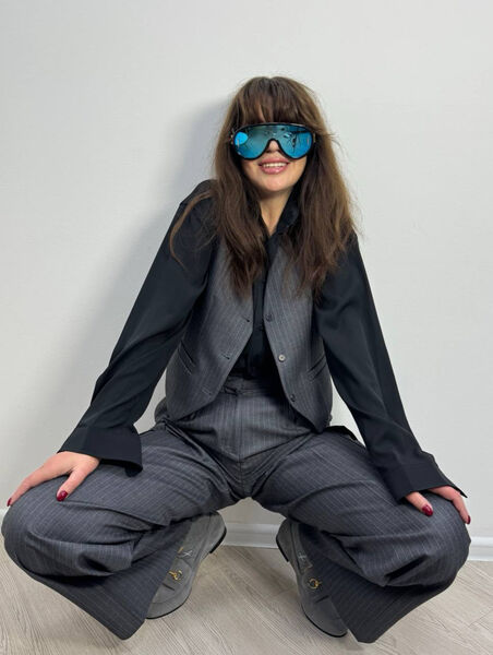 Костюм тройка Paper Moon женский графитовый 168749-6