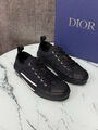 Мужские кеды Christian Dior мужской текстиль черный 190446-2