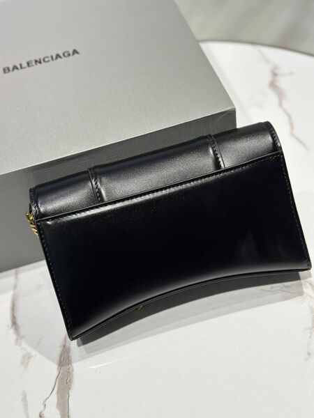 Сумка Balenciaga женский кожа черный 167485-2
