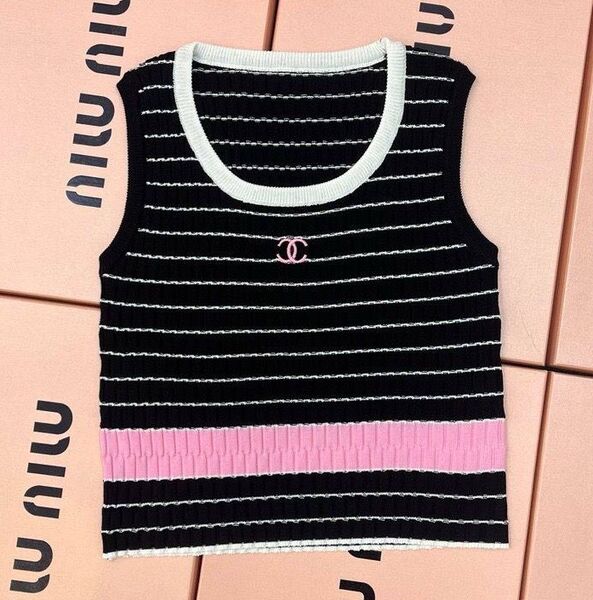 Майка Chanel женский черный 144918