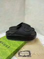 Шлепки Gucci женский черный 107314-3
