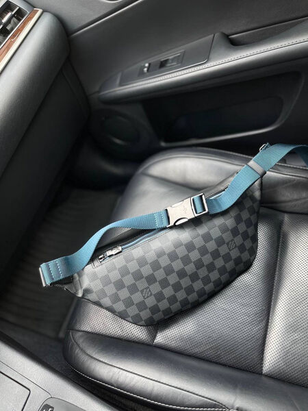 Мужская сумка слинг Louis Vuitton мужской кожа черный 105732-2