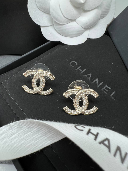 Серьги Chanel бронзовый 175392