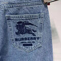 Джинсы Burberry женский джинса бирюзовый 98385-6