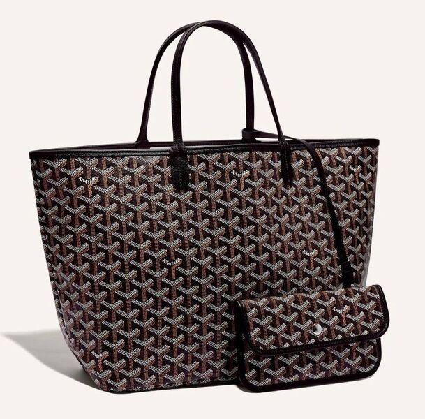 Сумка Goyard женский кожа черный 184757